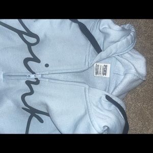 PINK quarter zip hoodie